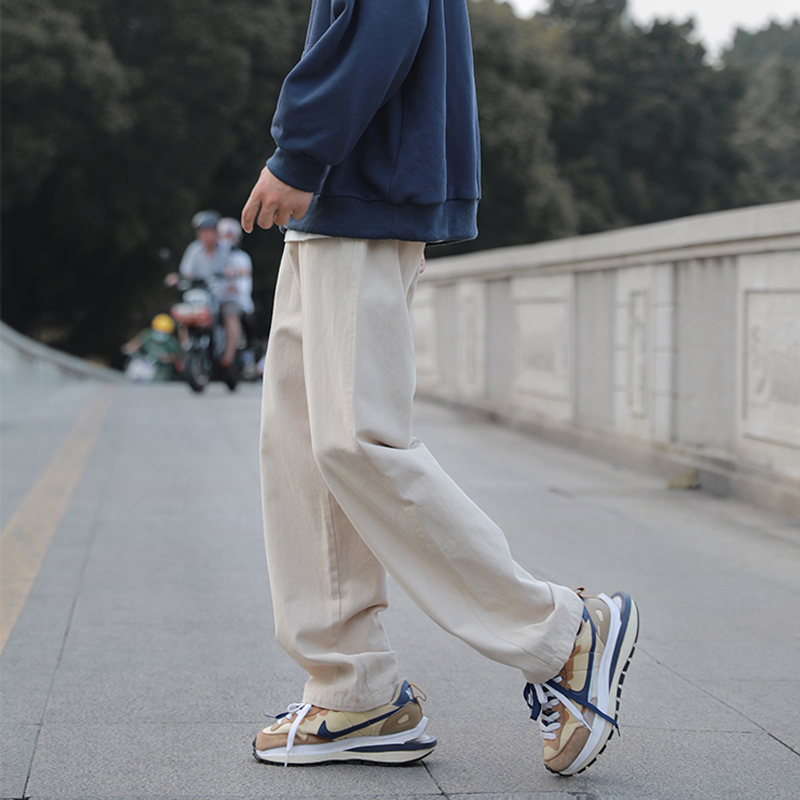 50代メンズファッション パンツ/ズボン ゆったりワイドシルエット リラックスパンツ