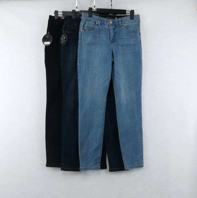 50代メンズファッション パンツ/ズボン ゆったりストレートデニムパンツ