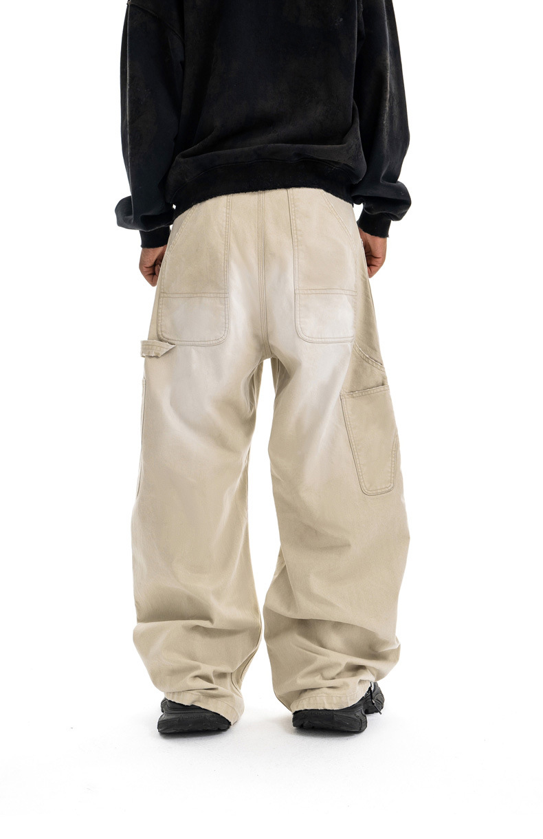 50代メンズファッション 男性用古着風【 ゆったりパンツ】 全2色