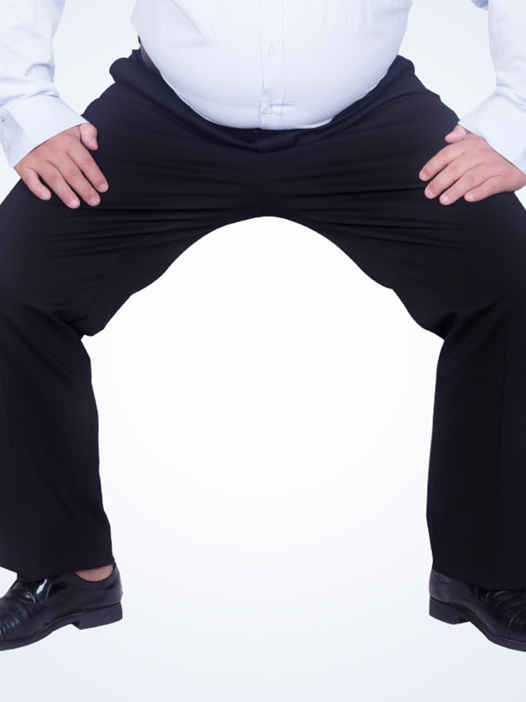 50代メンズファッション パンツ/ズボン ゆとりストレッチビジネススラックス