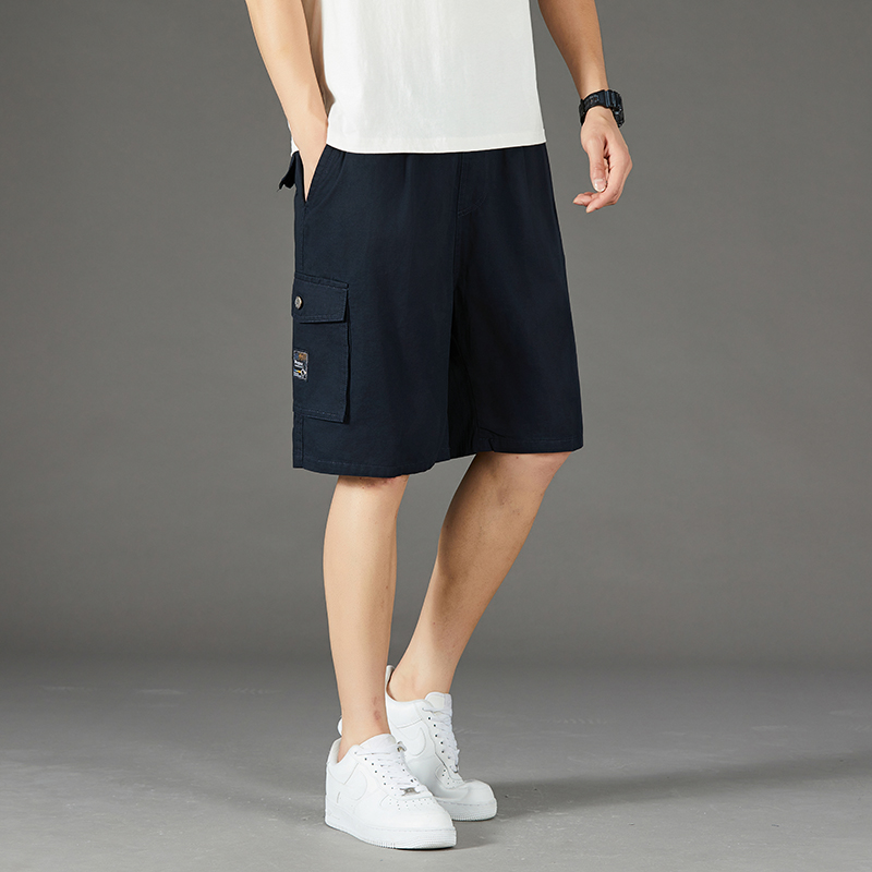 50代メンズファッション 涼やか快適ハーフパンツ