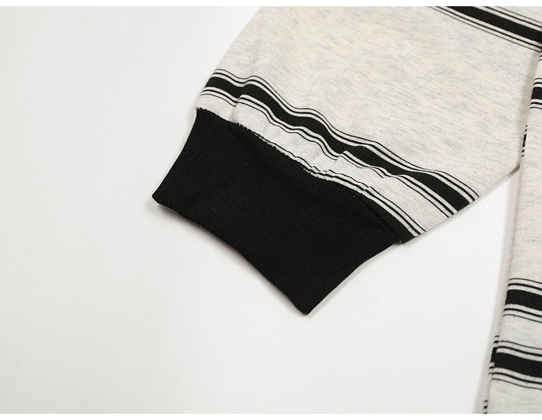 50代メンズファッション 【長袖ボーダーTシャツ】（冬用）