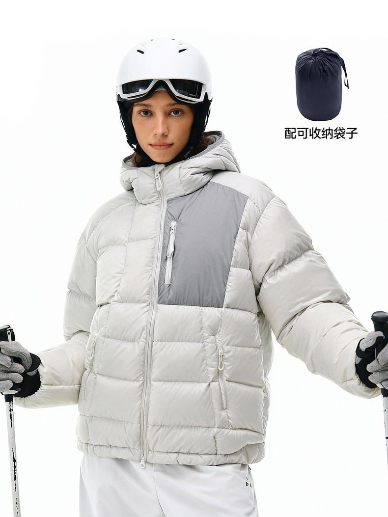 50代メンズファッション 高機能防水撥水中綿入りフード付きダウンジャケット