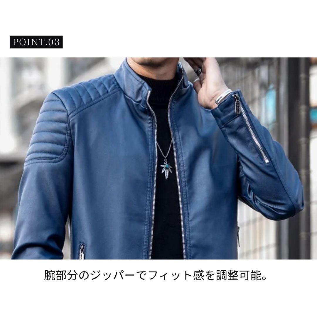 50代メンズ 本格派【レザージャケット】2カラー