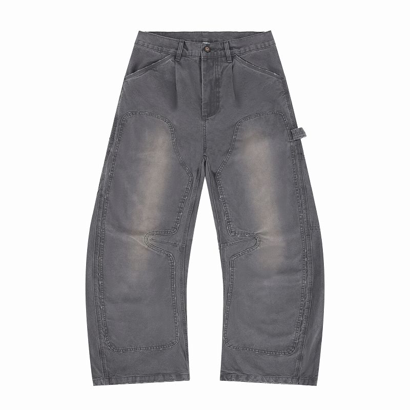 50代メンズファッション 男性用古着風【 ゆったりパンツ】 全2色