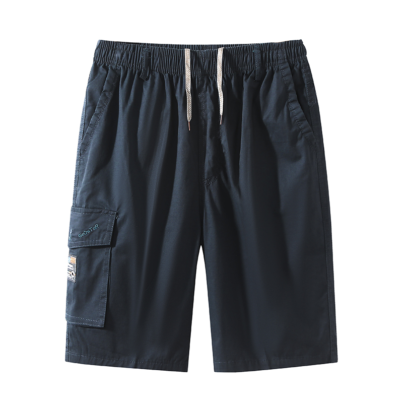 50代メンズファッション 涼やか快適ハーフパンツ