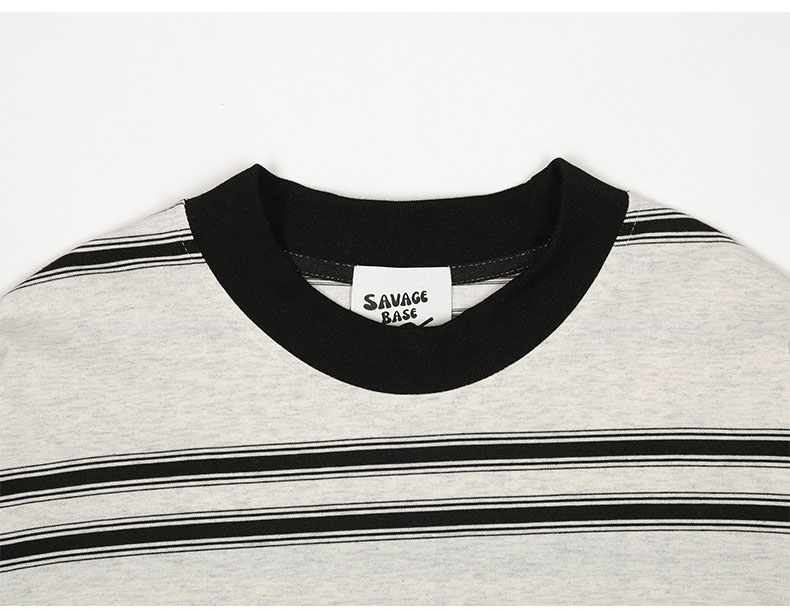 50代メンズファッション 【長袖ボーダーTシャツ】（冬用）