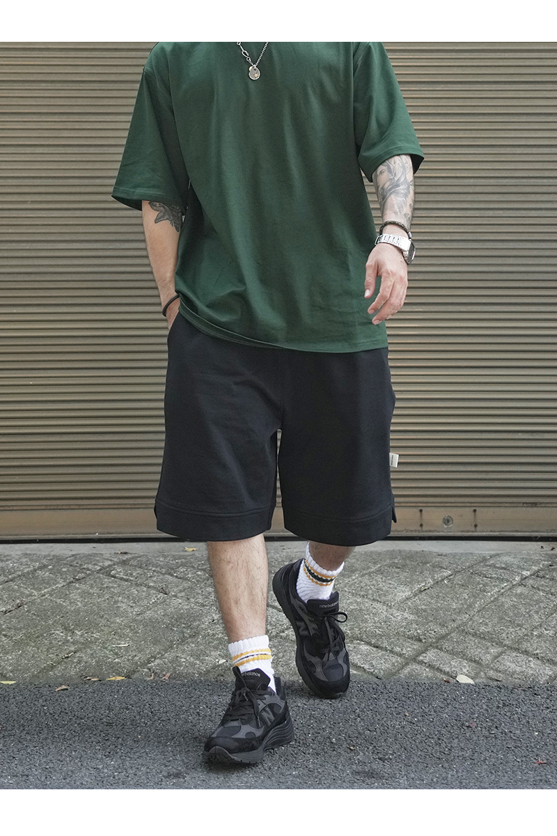 50代メンズファッション ゆとりシルエット贅沢コットン  【ワイドフィットTシャツ】