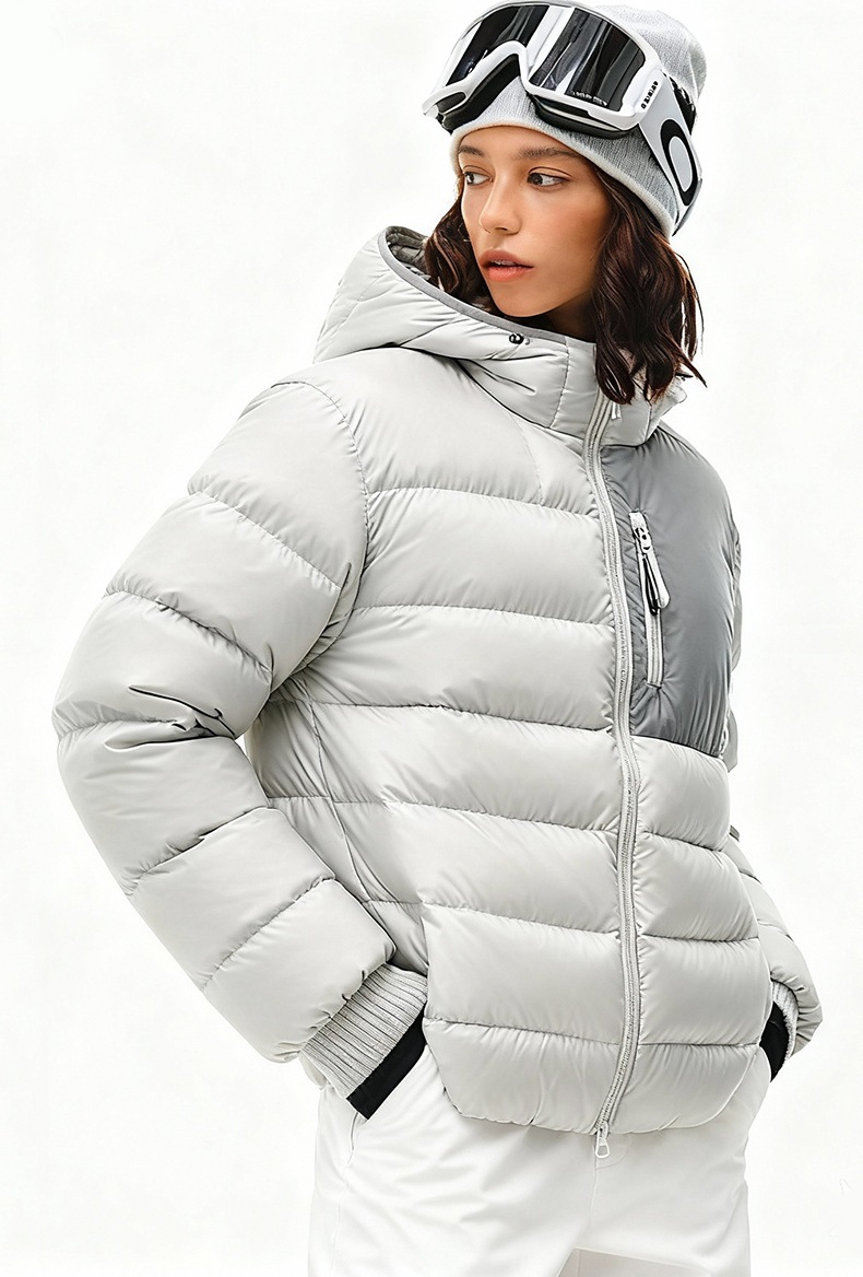 50代メンズファッション 高機能防水撥水中綿入りフード付きダウンジャケット