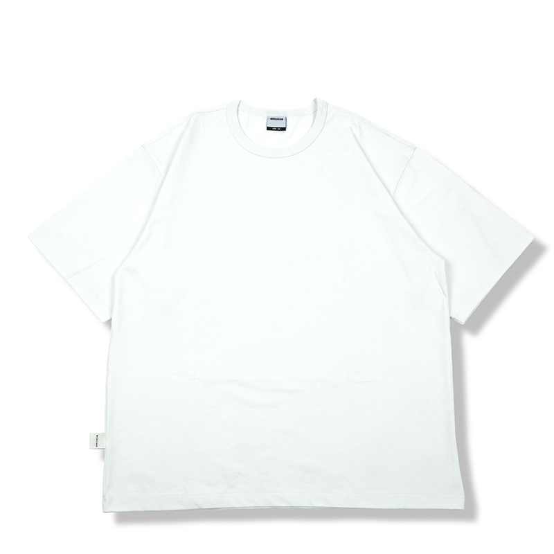 50代メンズファッション ゆとりシルエット贅沢コットン  【ワイドフィットTシャツ】