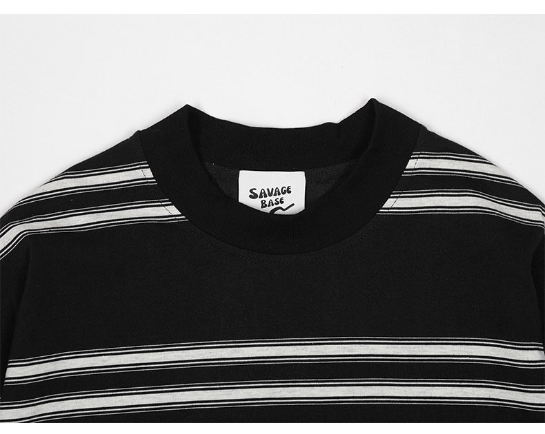 50代メンズファッション 【長袖ボーダーTシャツ】（冬用）