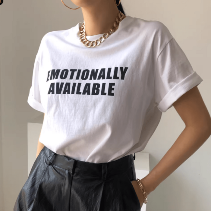 骨格ナチュラルルーズTシャツ