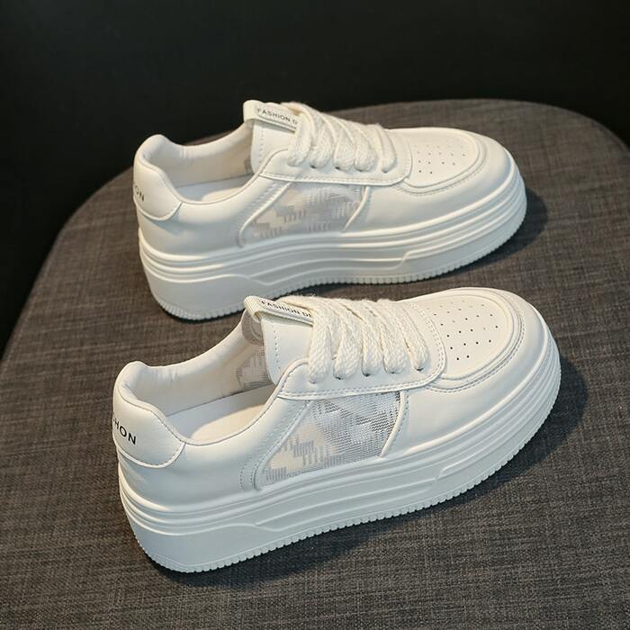 骨格ナチュラルエアリーカジュアルスニーカー