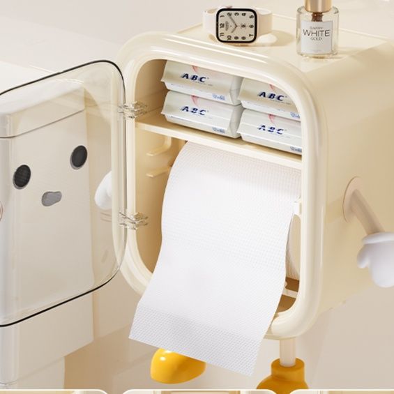 ネイビーコーデに合うトイレットペーパーホルダー