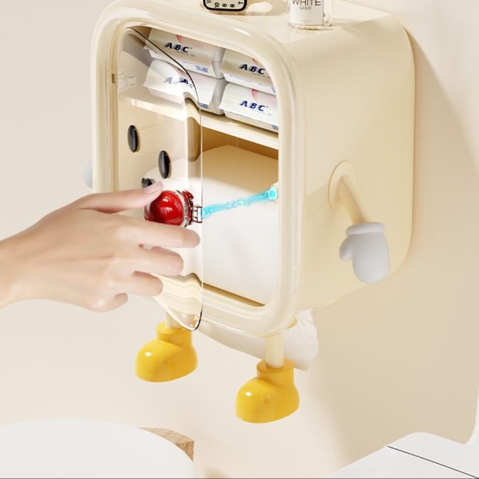 ネイビーコーデに合うトイレットペーパーホルダー