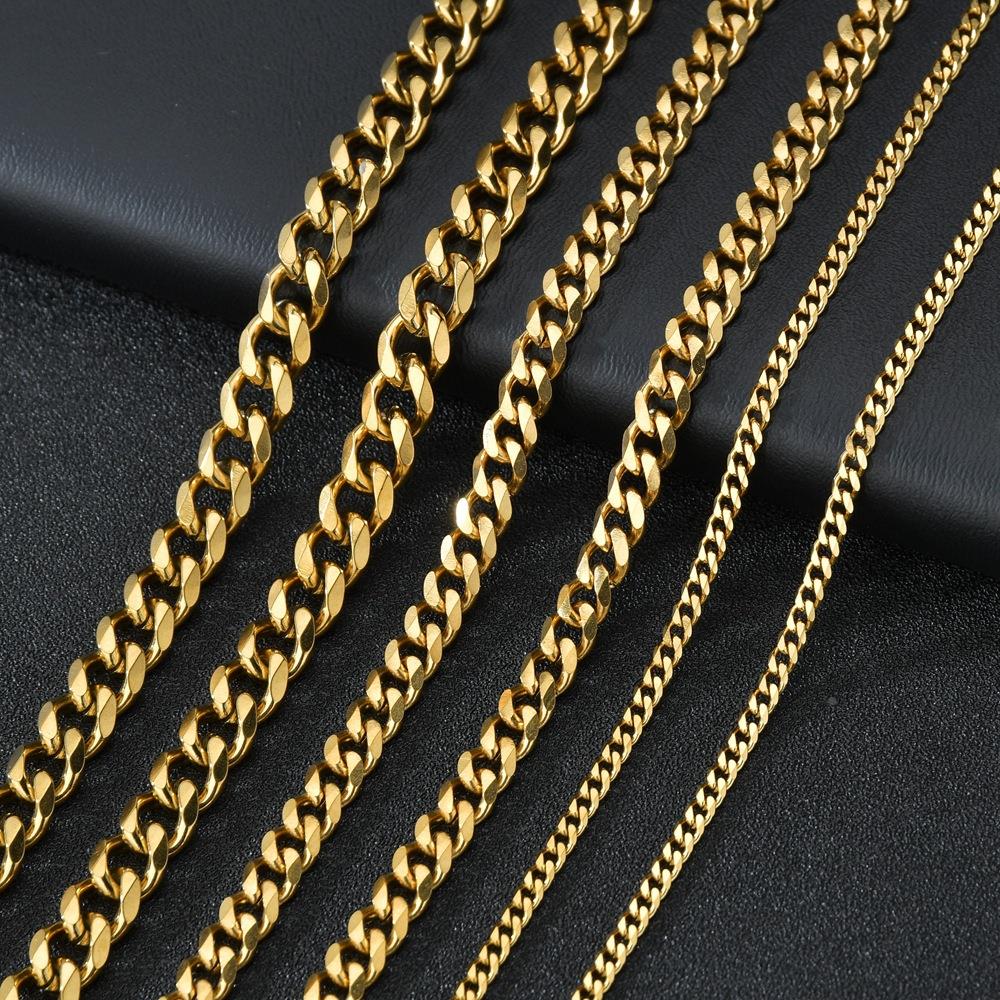 ネックレスチェーン 喜平デザイン 高級ステンレスチェーン
