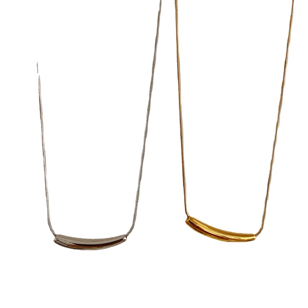 高級感のある個性的な金属製ネックレスチェーン