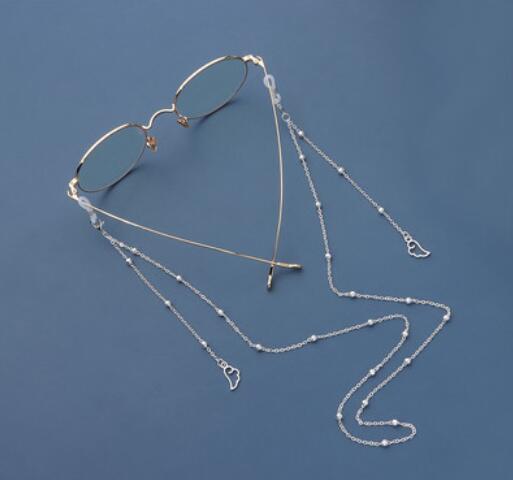 ネックレスチェーン 翼モチーフ ビーズマスクチェーン 落下防止ストラップ