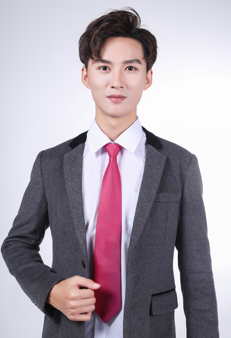 ネクタイ 復古柄ワンタッチ式ネクタイ