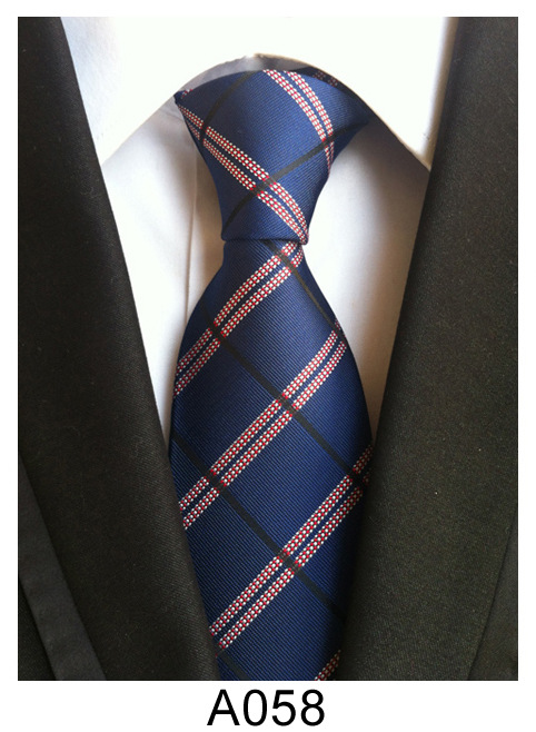 ネクタイ 格子縞チェック柄フォーマルネクタイ