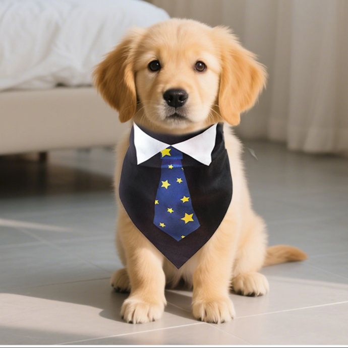 ネクタイ 愛犬用フォーマル三角スカーフ