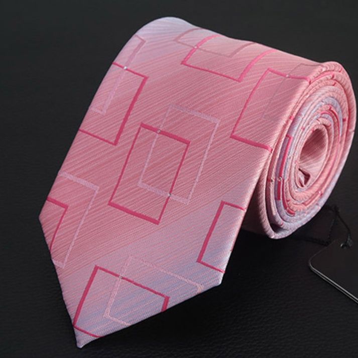 結婚式 ネクタイ 幾何学模様格子柄フォーマルネクタイ