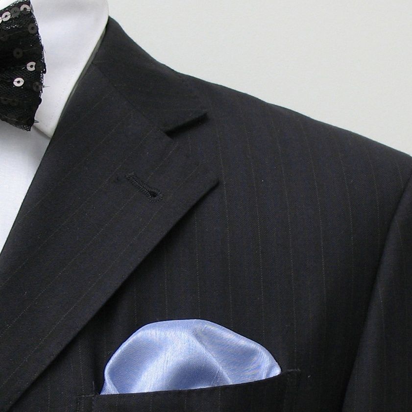 結婚式 ネクタイ 上品な光沢感が魅力の無地アスコット風ネクタイ