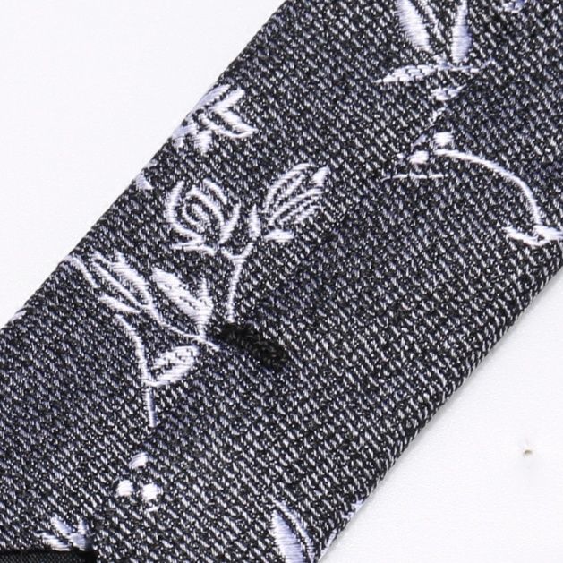 結婚式 ネクタイ 高級織柄花模様フォーマルネクタイ