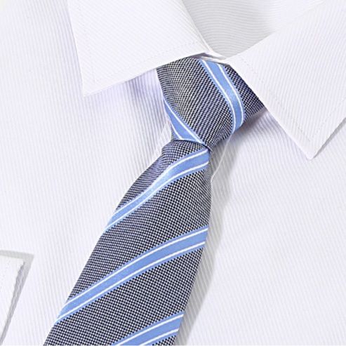 ネクタイ 斜縞模様拉鍊式紳士用礼装ネクタイ