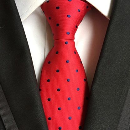 ネクタイ 華やか小紋ドット柄結婚式用礼装ネクタイ