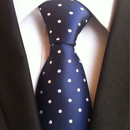 ネクタイ 華やか小紋ドット柄結婚式用礼装ネクタイ