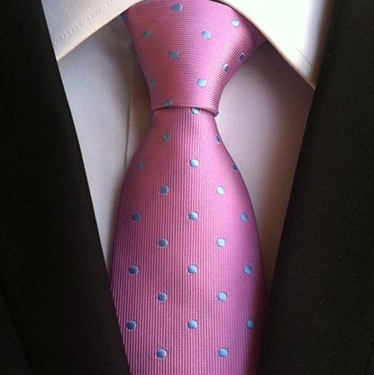 ネクタイ 華やか小紋ドット柄結婚式用礼装ネクタイ