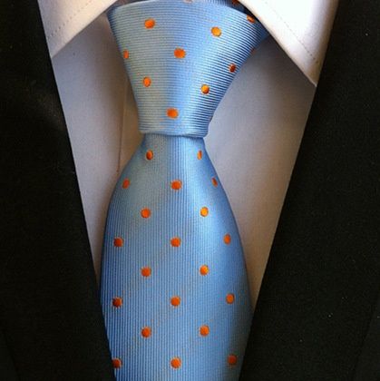 ネクタイ 華やか小紋ドット柄結婚式用礼装ネクタイ