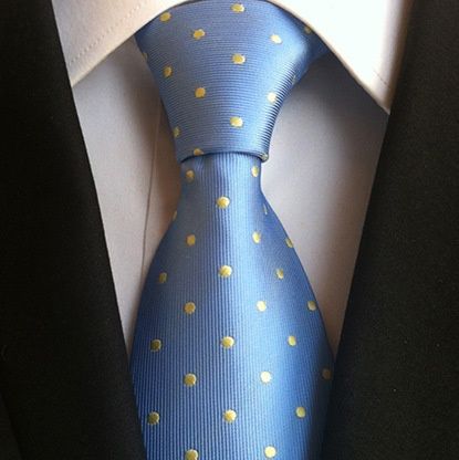 ネクタイ 華やか小紋ドット柄結婚式用礼装ネクタイ