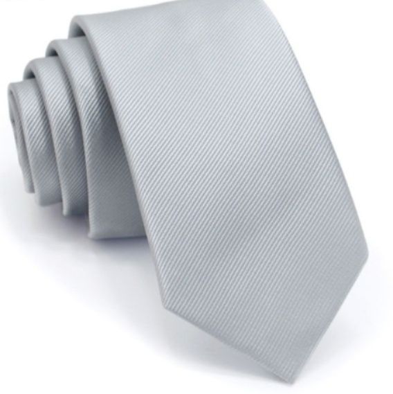 ネクタイ 斜めストライプ織り無地ネクタイ礼装用