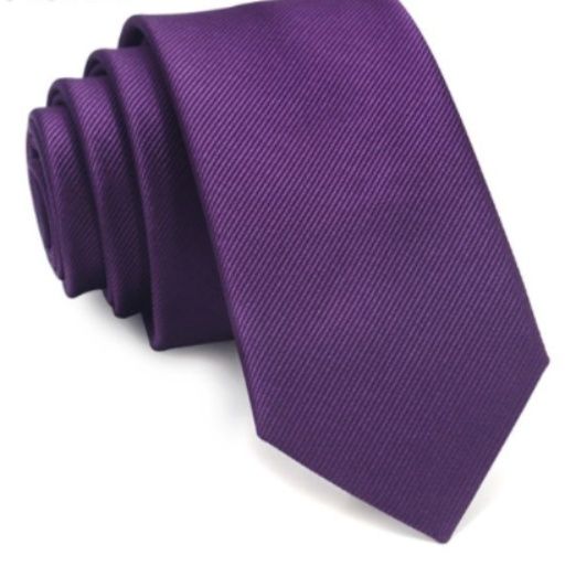 ネクタイ 斜めストライプ織り無地ネクタイ礼装用