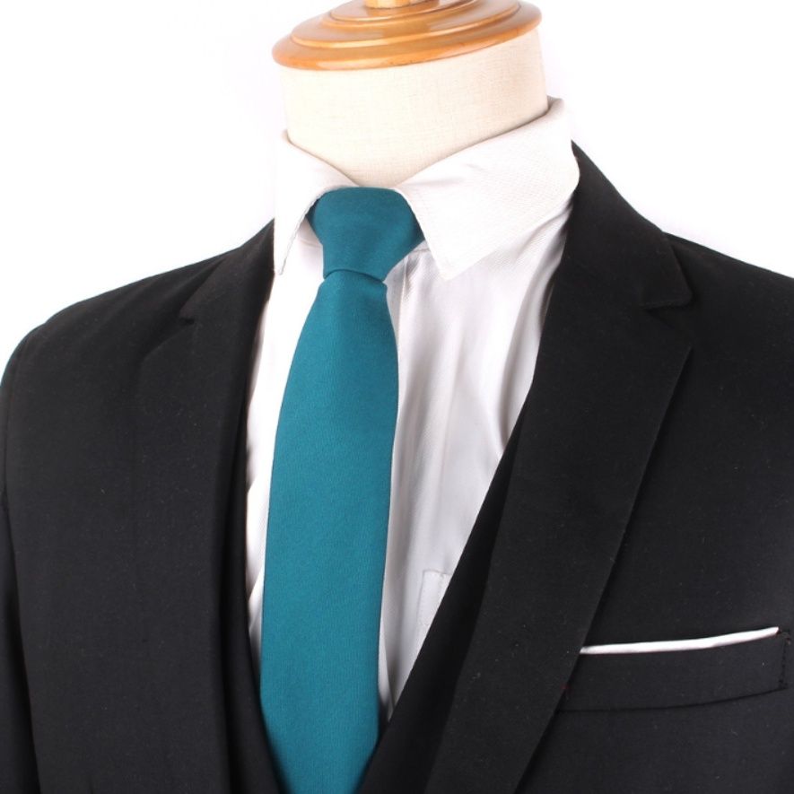 ネクタイ 無地シンプル細身ネクタイ華やかマルチセット