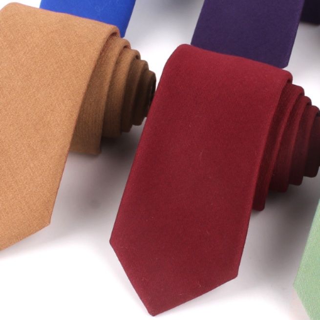 ネクタイ 無地シンプル細身ネクタイ華やかマルチセット
