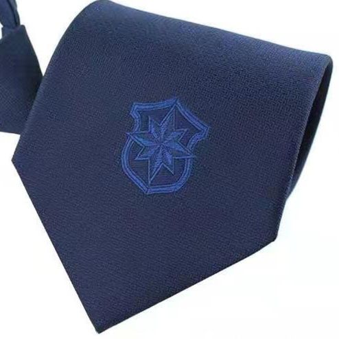 ネクタイ 就活対応ワンタッチ式無地ネクタイセット