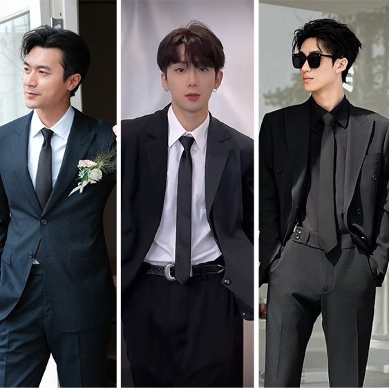 ネクタイ 就活必須ファスナー式簡単装着ネクタイ