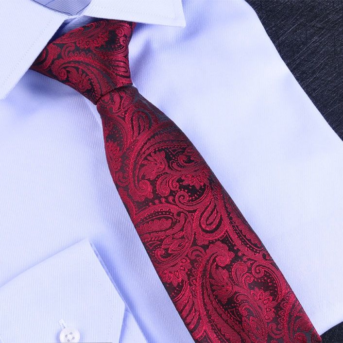 ネクタイ 復古柄ワンタッチ式ネクタイ