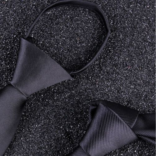 ネクタイ 復古柄ワンタッチ式ネクタイ