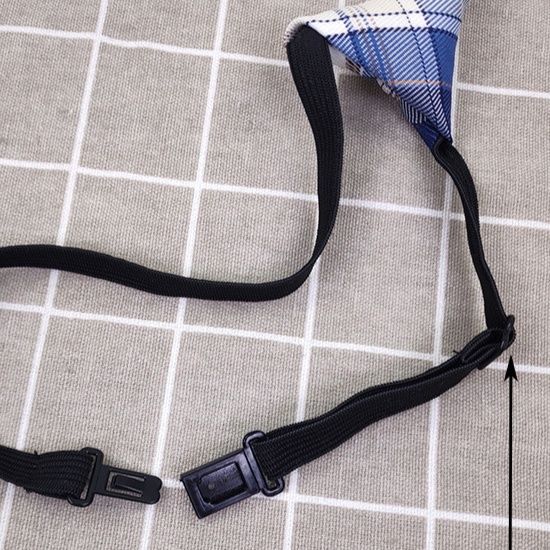 ネクタイ 格子柄チェック織り柄ワンタッチネクタイ