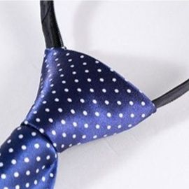 ネクタイ 斜めストライプ柄ワンタッチネクタイ