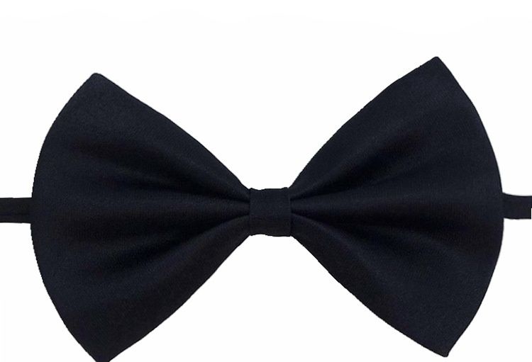 ネクタイ 上質サテン生地の蝶ネクタイ