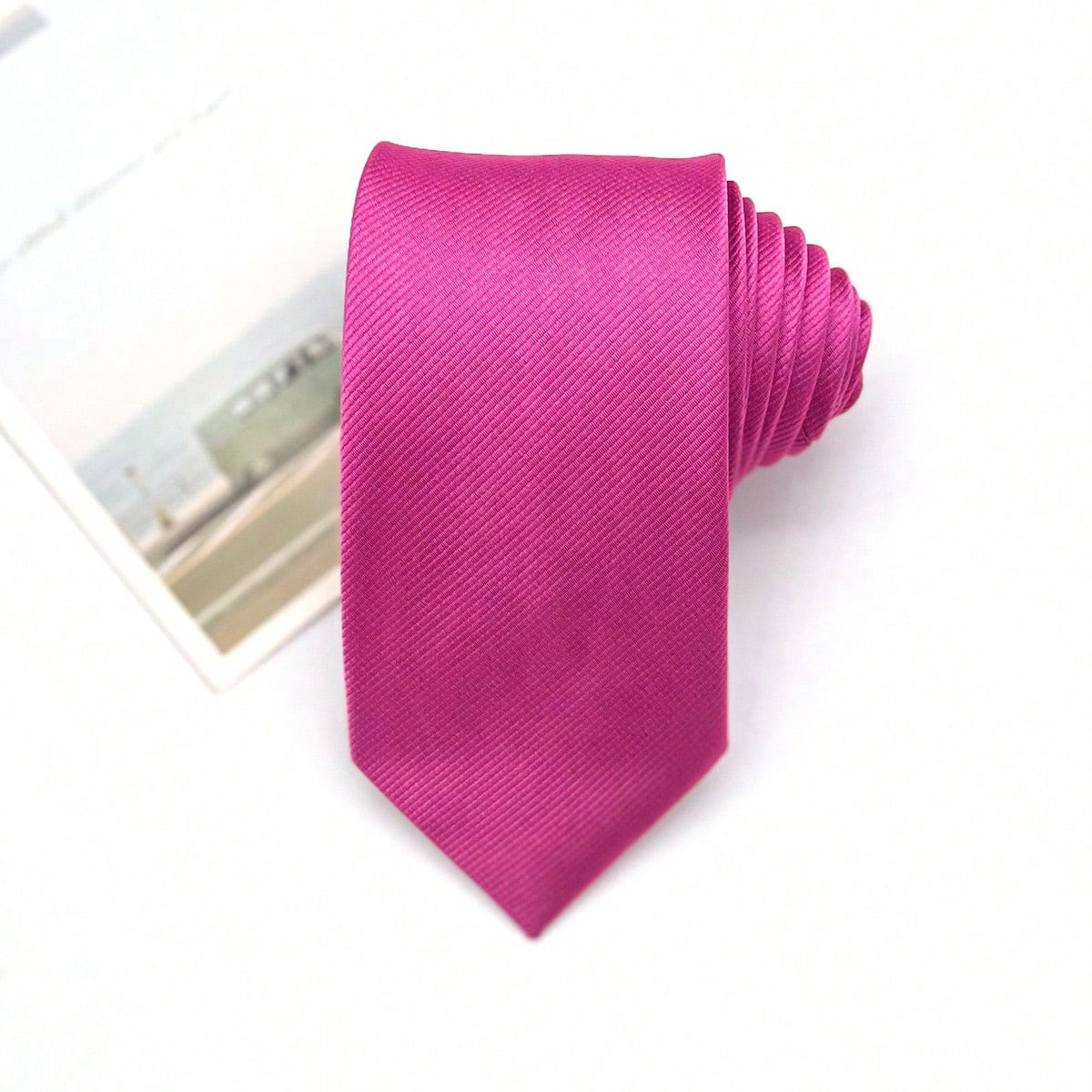 ネクタイ 高級絹織斜紋無地礼装用ネクタイ