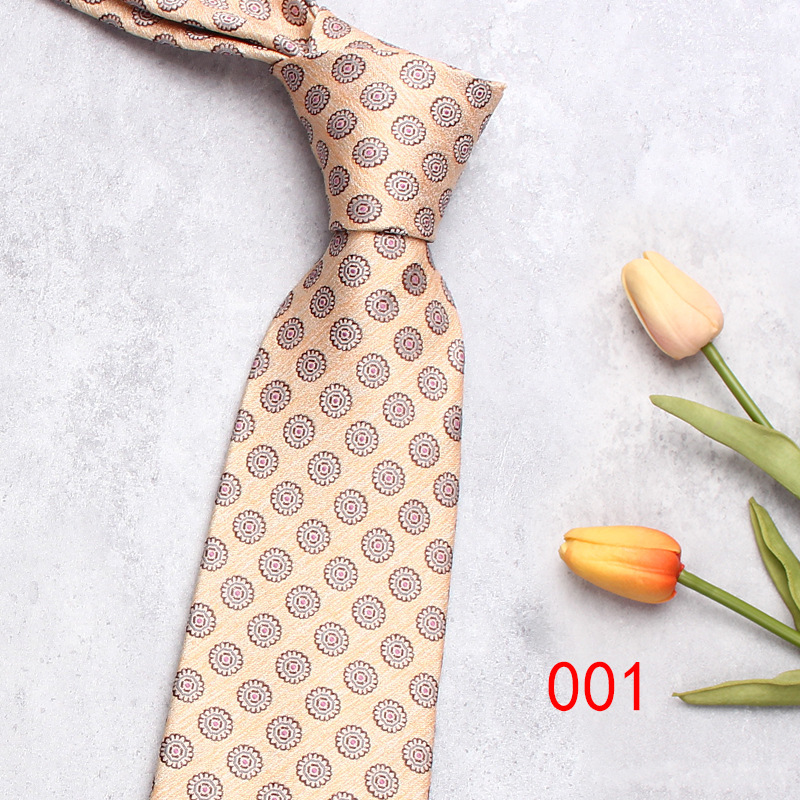 ネクタイ 小紋柄メダリオン総柄フォーマルネクタイ