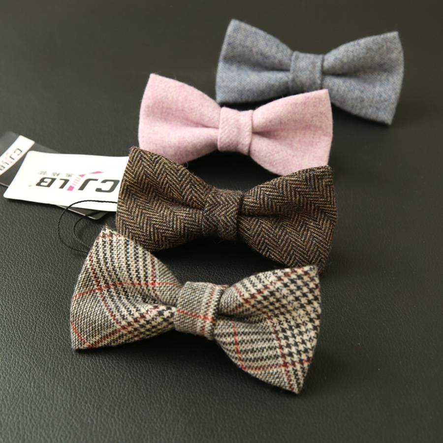 ネクタイ クラシック柄バリエーション豊富な蝶ネクタイ四点組