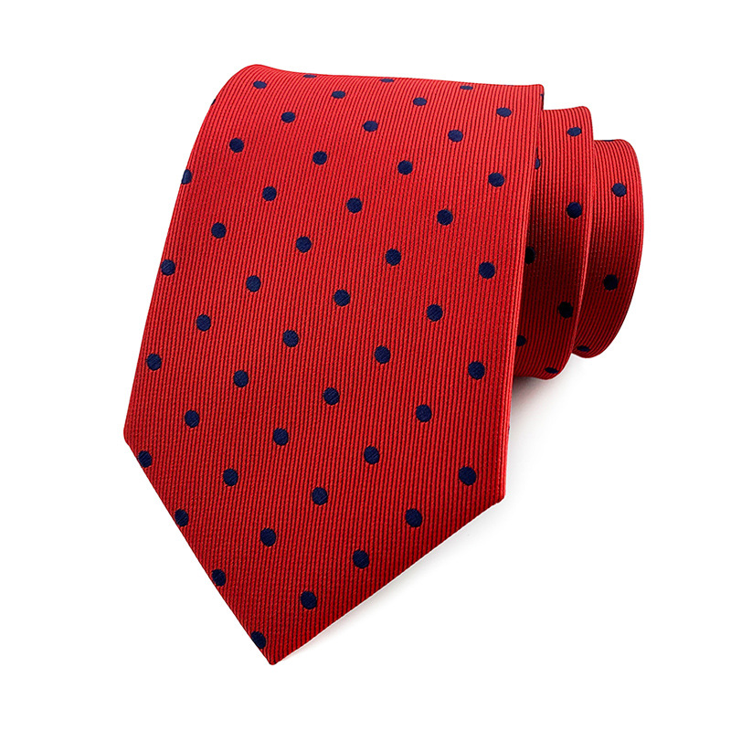 ネクタイ 華やか小紋ドット柄結婚式用礼装ネクタイ
