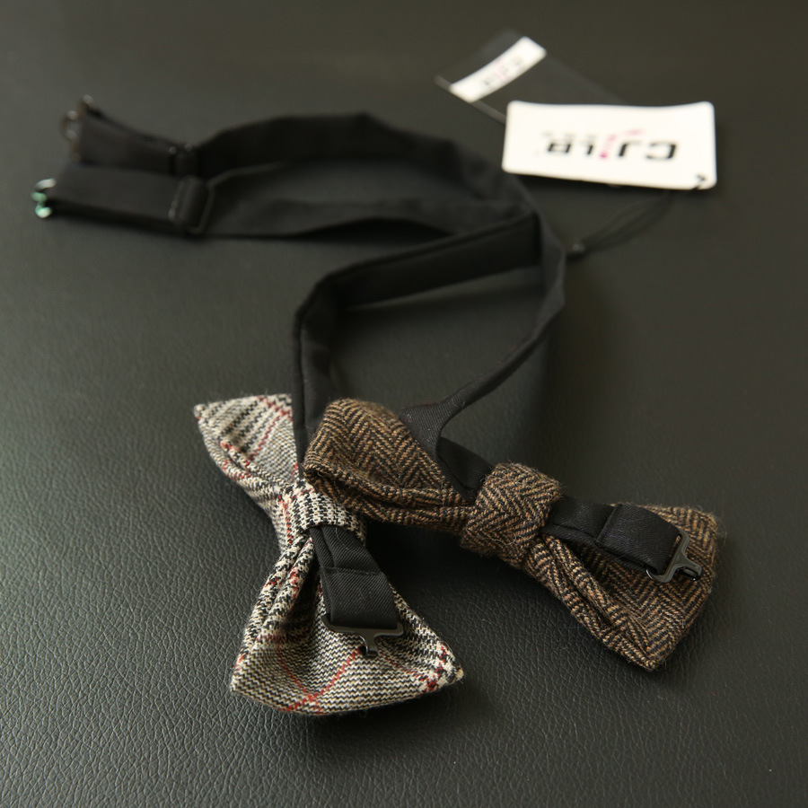 ネクタイ クラシック柄バリエーション豊富な蝶ネクタイ四点組